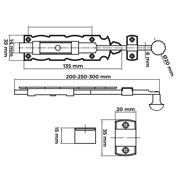 Pasador modelo 411