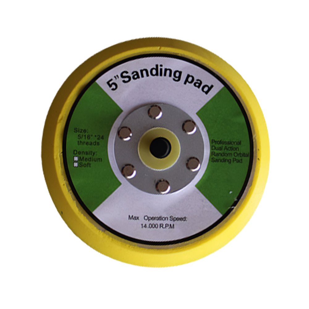 Respaldo con velcro para lijadora