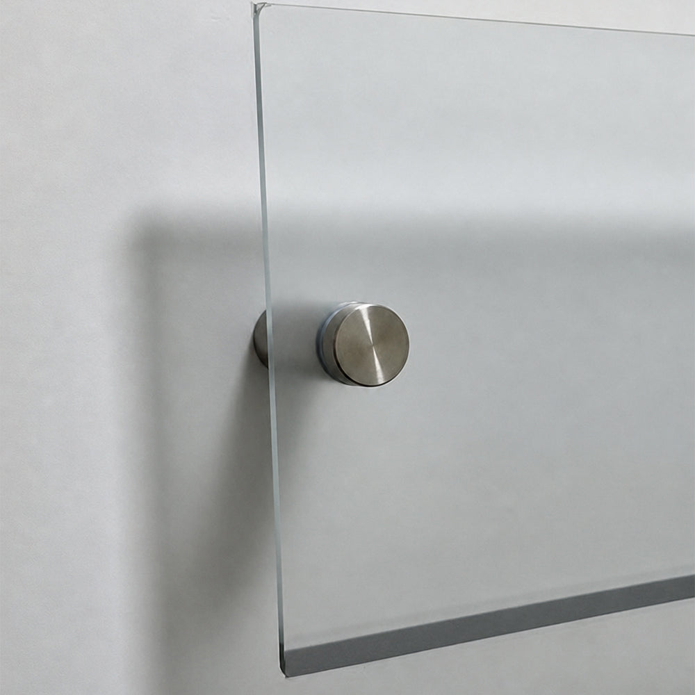Soporte para vidrio inox