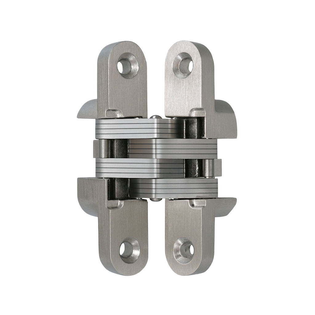 Bisagra oculta níquel satín