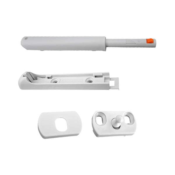 Broche push embutido cangrejo