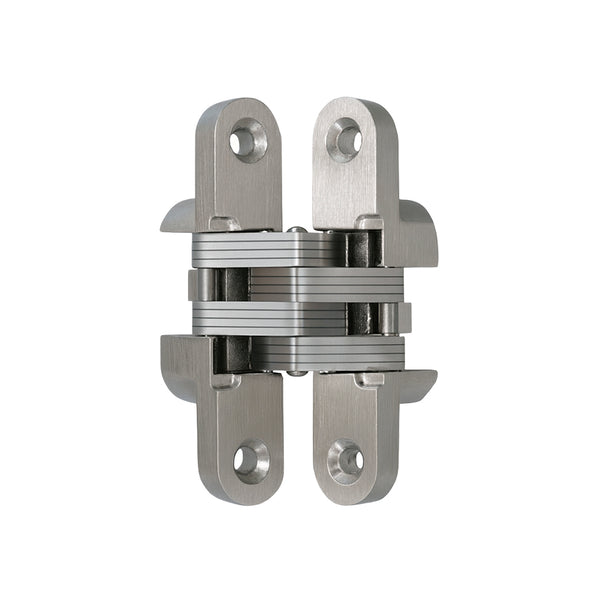 Bisagra oculta níquel satín