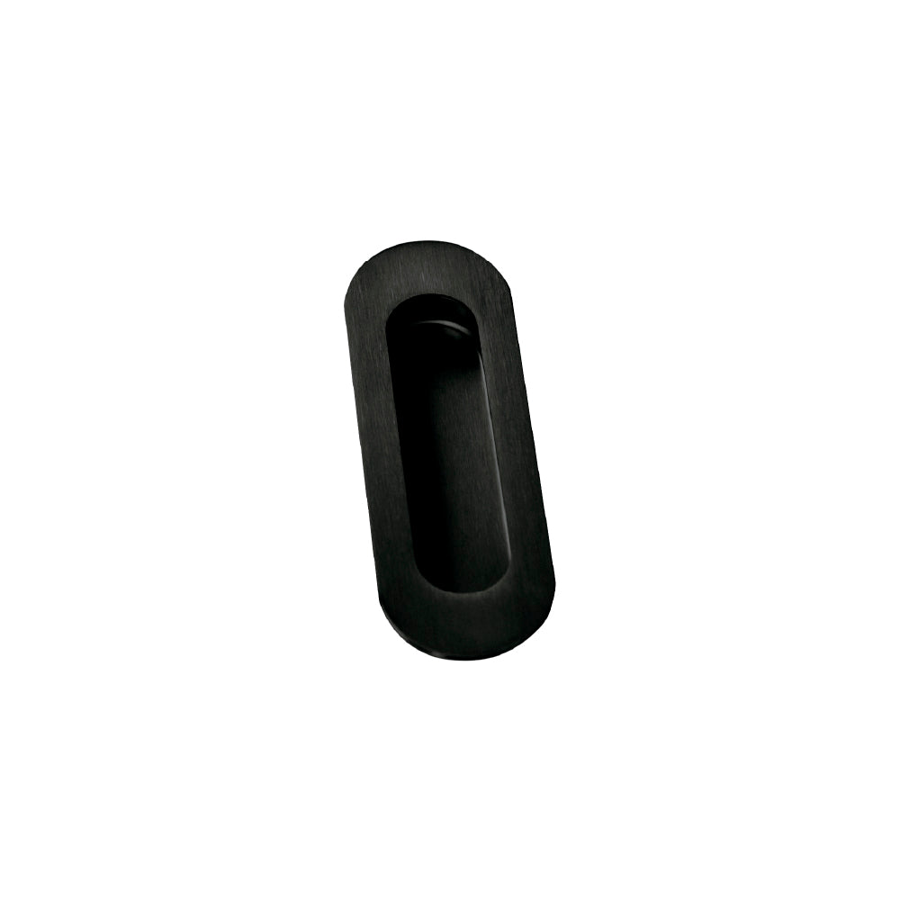Jaladera embutida semi ovalada