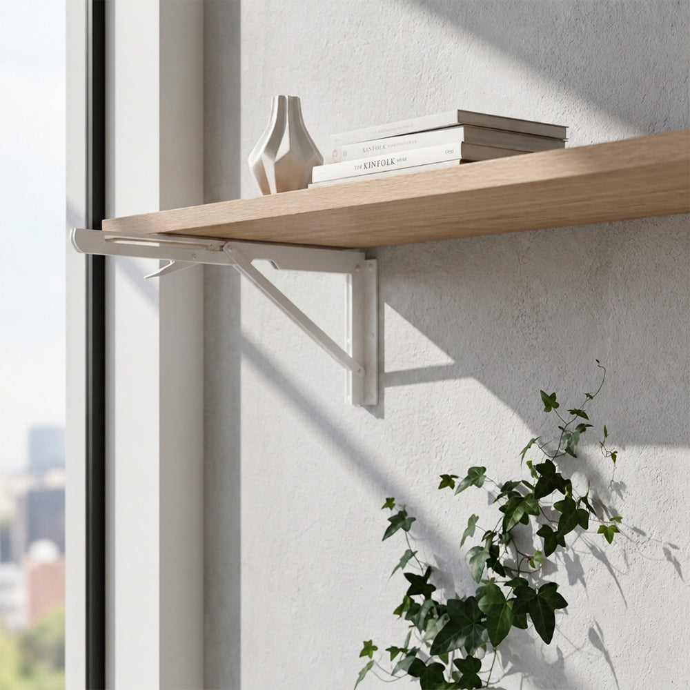 Soporte abatible blanco