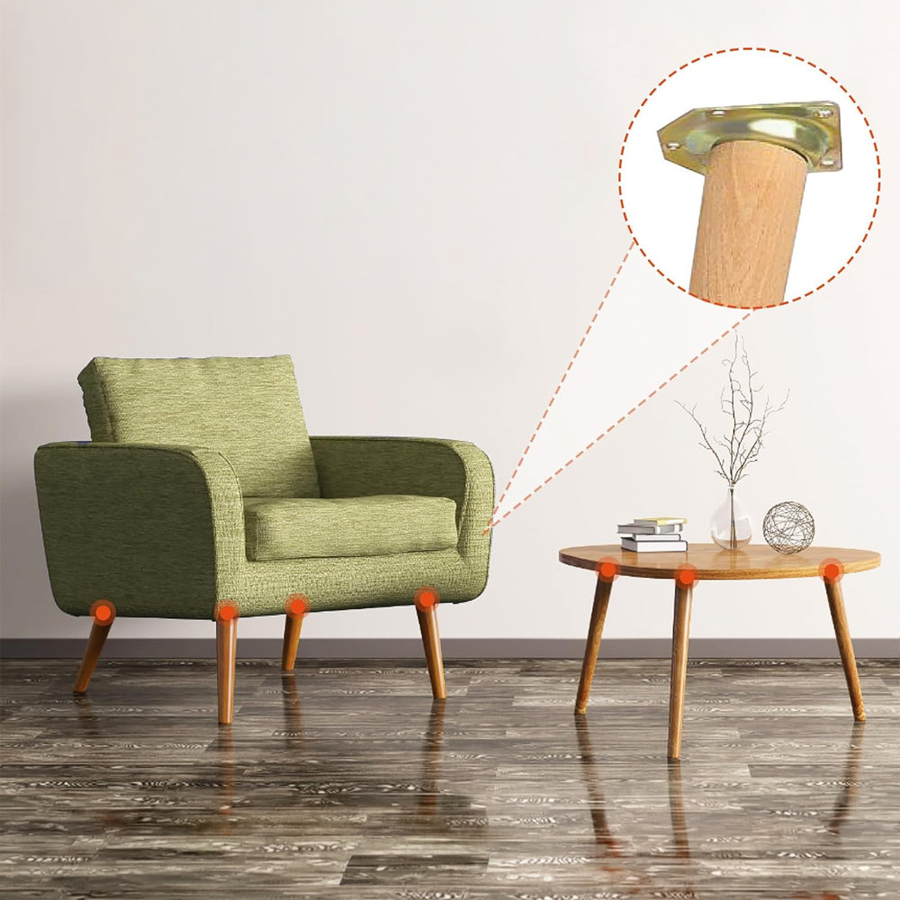 Base para pata de mueble 5/16