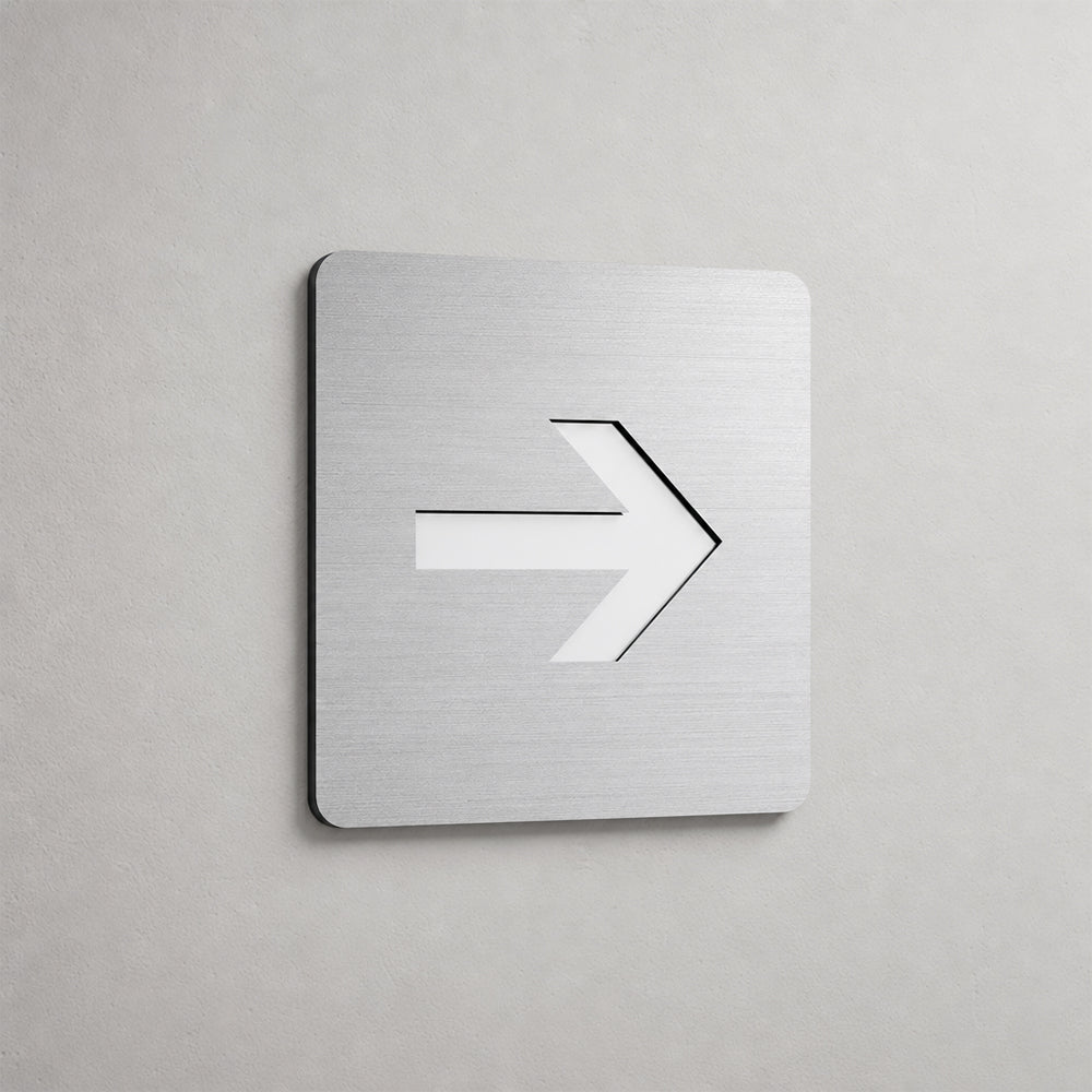 Placa "Flecha"