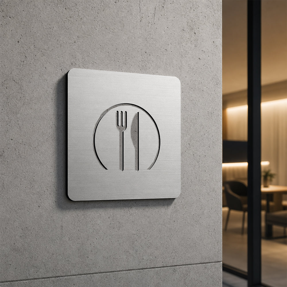 Placa "Restaurante"