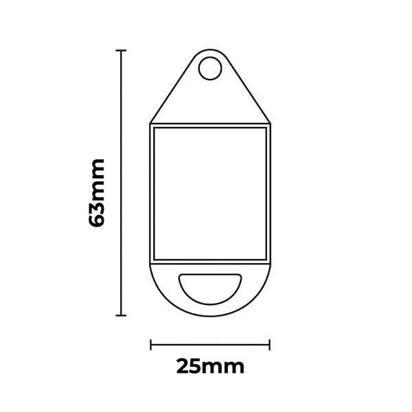 Llavero identificador MOD. 09