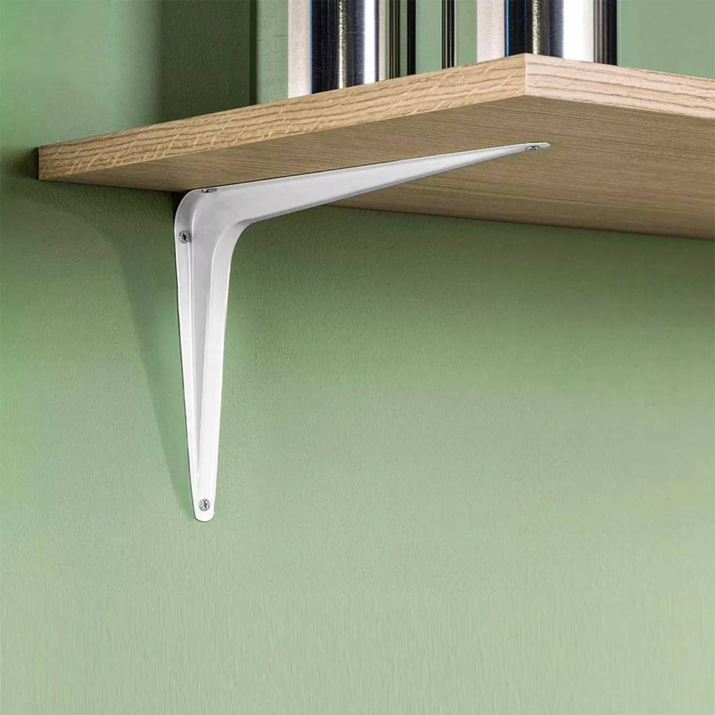 Ménsula escuadra blanca