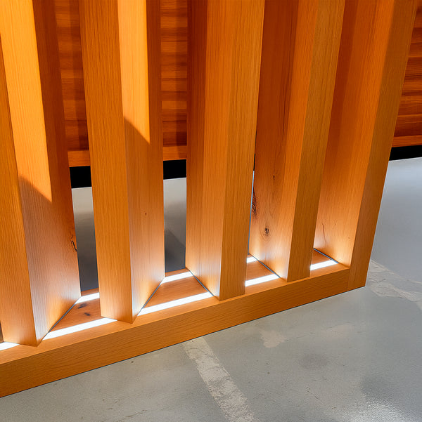 Pivote central para puerta de mueble