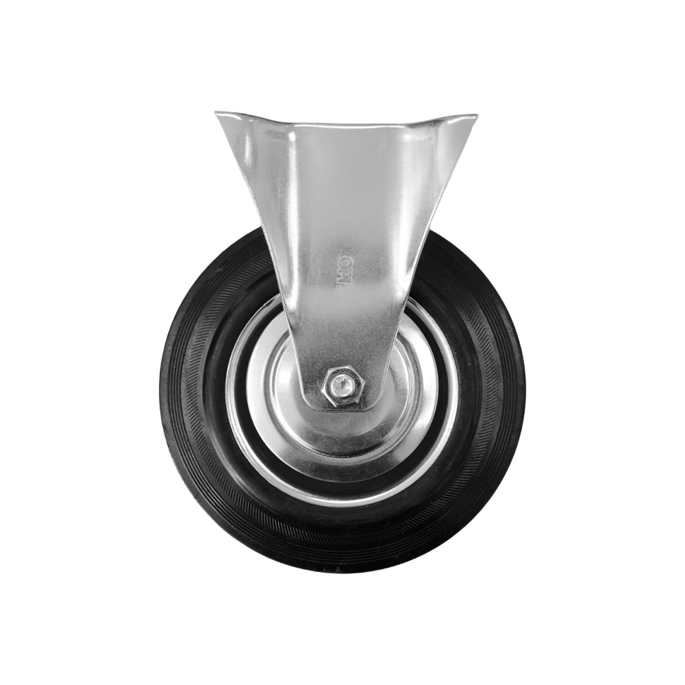 Rodaja industrial con rueda de hule