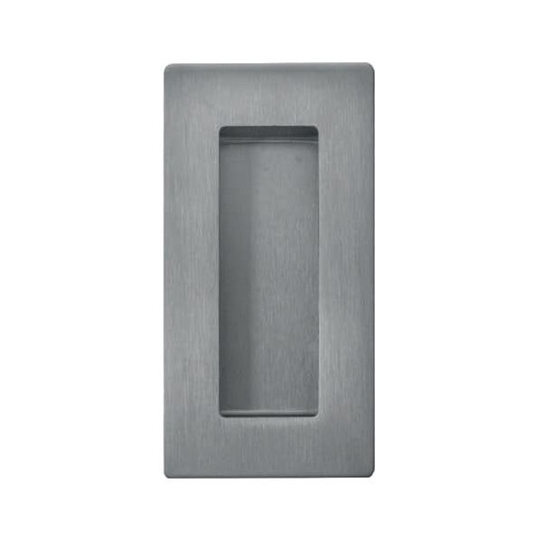 Jaladera embutida rectangular