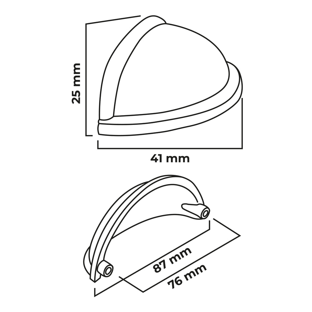 Jaladera Allison Cup-Concha